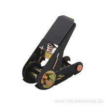 1Inch Standard Ratchet Buckle With Black Electrophoretic Paint